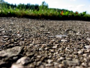 closeup driveway
